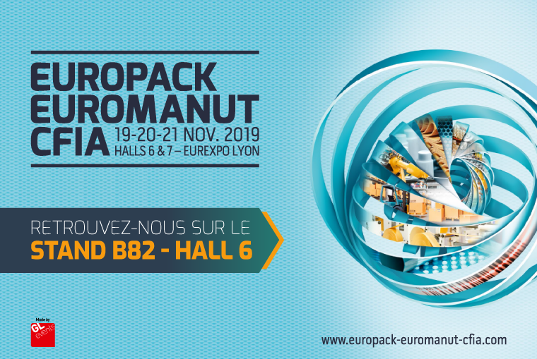 SALON EUROPACK EUROMANUT CFIA LYON 2019