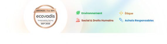 EcoVadis : une nouvelle étape franchie dans notre démarche RSE